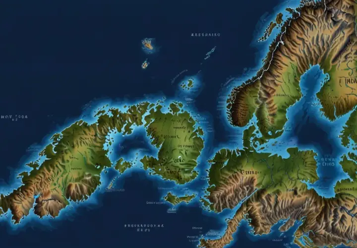  Norwegia na mapie - Poznaj położenie i geografię tego pięknego kraju