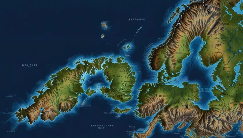  Norwegia na mapie - Poznaj położenie i geografię tego pięknego kraju