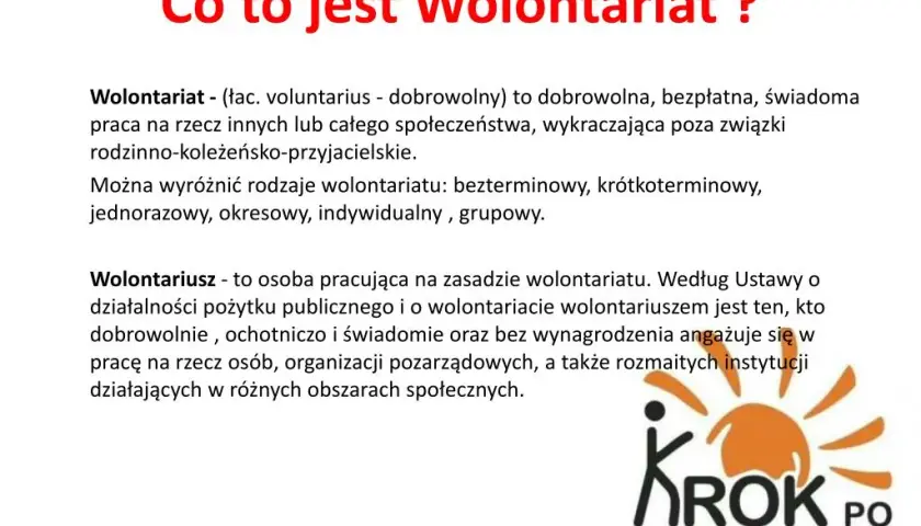 Co to jest wolontariat i dlaczego warto zostać wolontariuszem