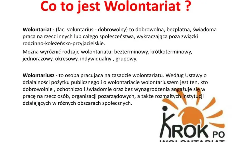 Co to jest wolontariat i dlaczego warto zostać wolontariuszem