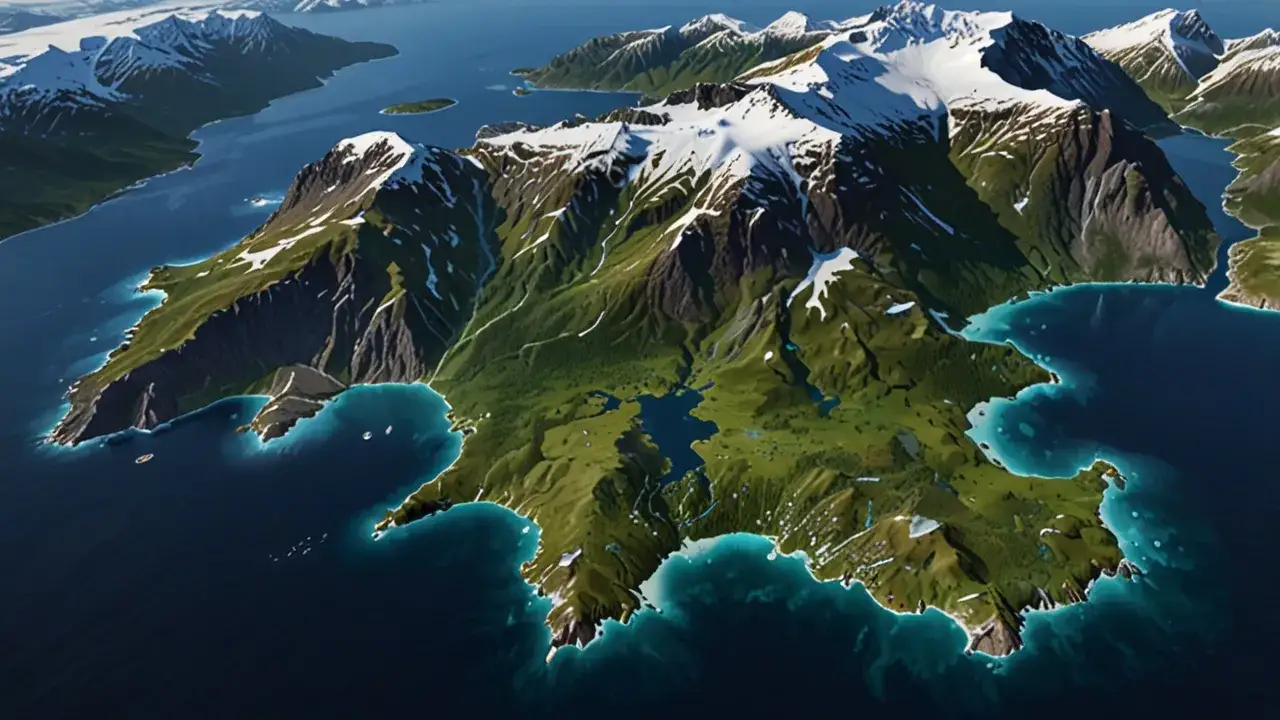 Zdjęcie  Norwegia na mapie - Poznaj położenie i geografię tego pięknego kraju