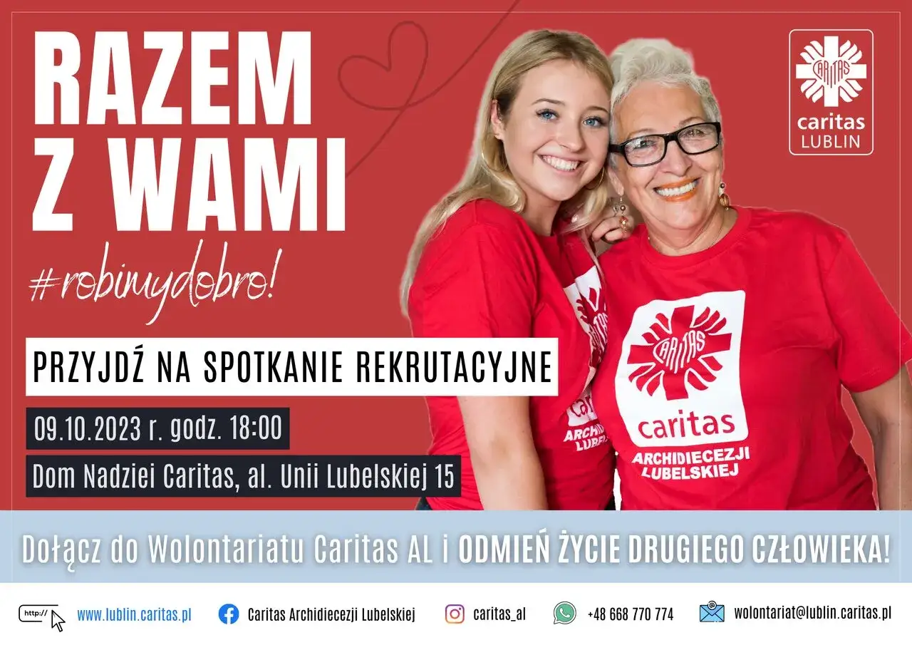 Zdjęcie Wolontariat Caritas: Jak zostać i pomagać potrzebującym